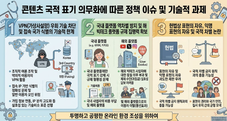 포털 및 SNS 국적표기 의무화 제도 도입 청원